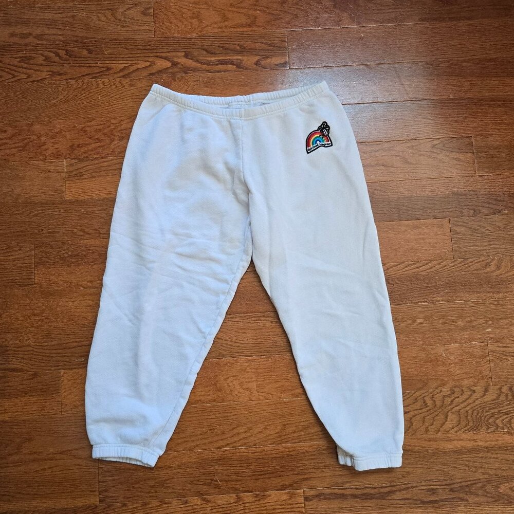 Super cute size X-Large Tie-Dye Spiritual Gangster Sweatpants with Rainbow!